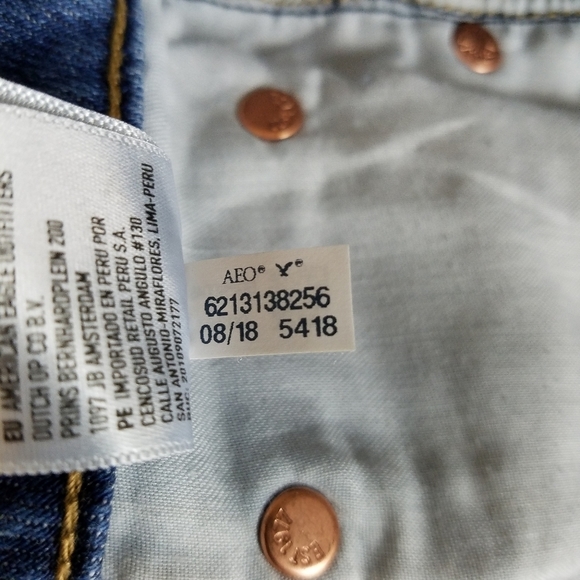 American Eagle High Rise Festival Jean Mini Skirt - Picture 12 of 12